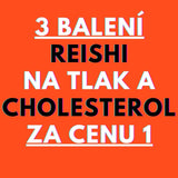 3 balenia Reishi premium za cenu 1